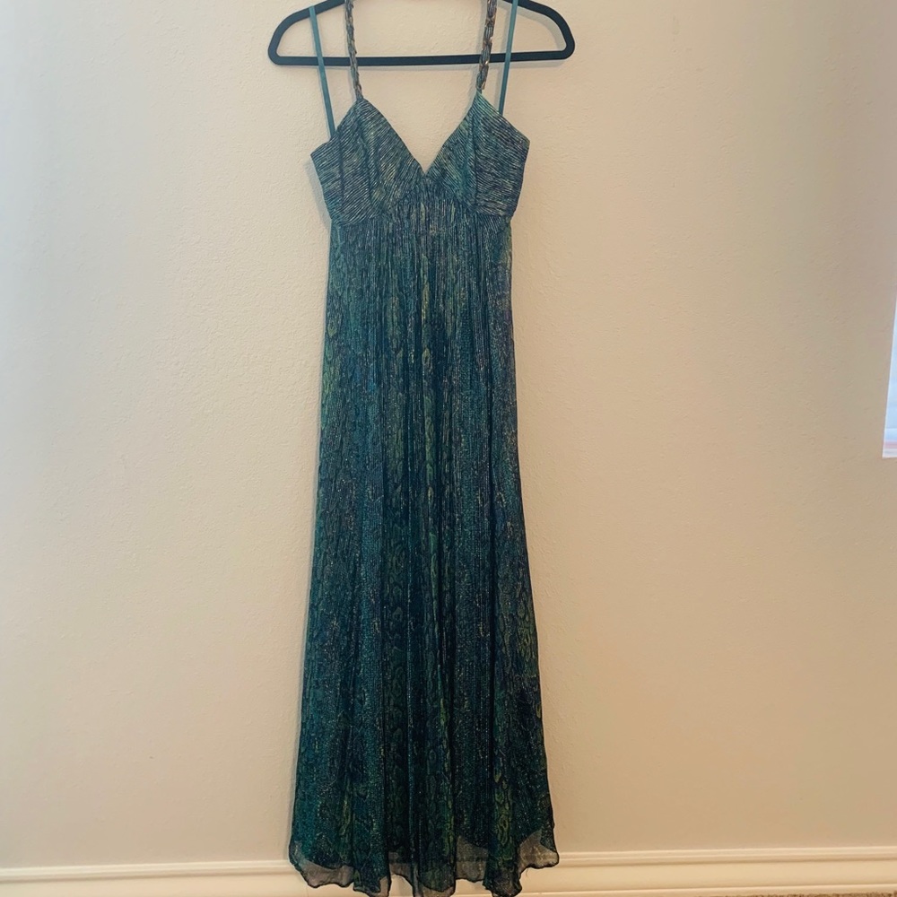 BCBGMAXAZRIA snake print gown